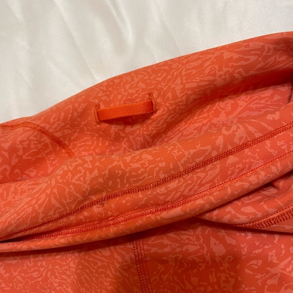 Lululemon Wunder Train High-Rise Tight 25" Crunch Warm Coral Size 6 - Picture 9 of 9